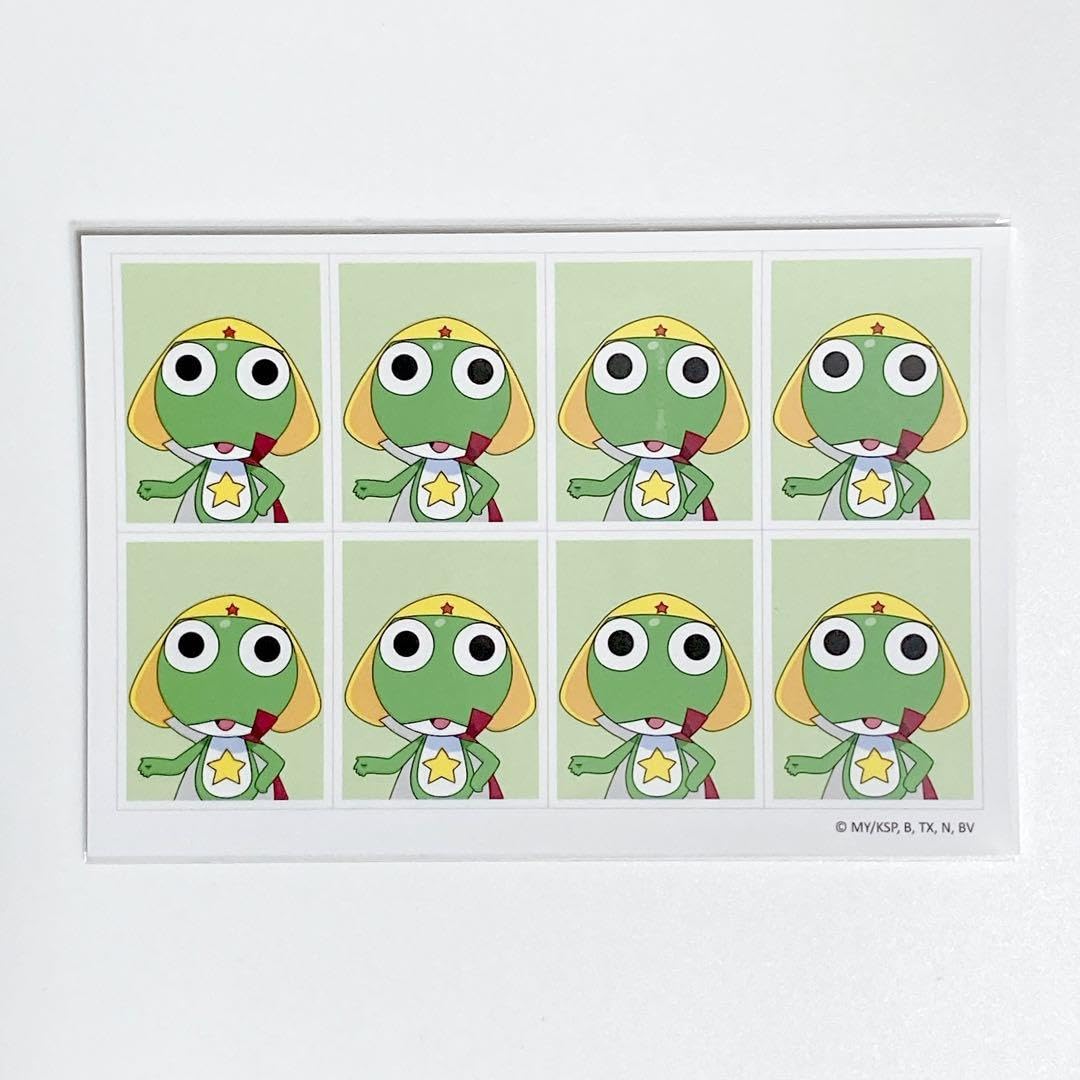 Amazon.co.jp: 韓国 限定ケロロ軍曹 ケロロ ミニフォト ステッカー